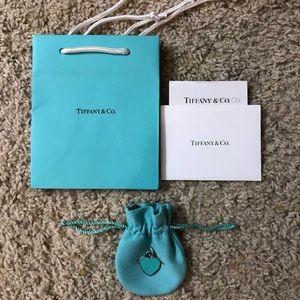 Tiffany & Co heart charm